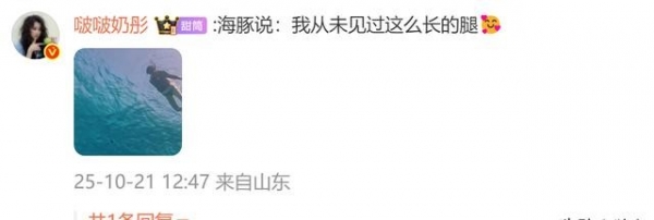 关晓彤浮潜好长的腿网友：从没见过这么长的腿！(图17)