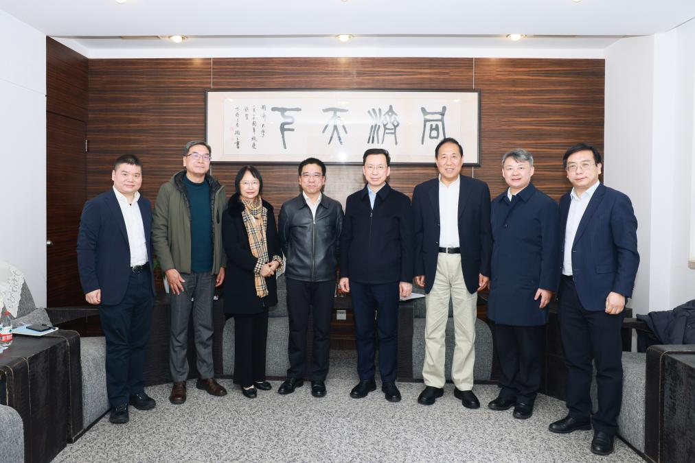 上海市生态环境局党组书记唐家富来校调研生态环境科技创新工作