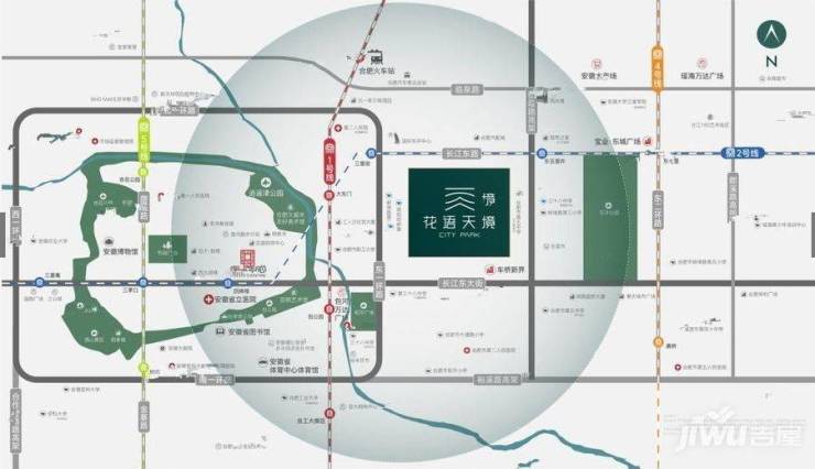 瑶海区中国铁建花语天境售楼处位置-售楼部电话-处电话-营销中心部-营销中心-地址(图1)